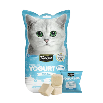 Kit Cat Treat Freeze Dried Yogurt Yums Original 10 pcs x3